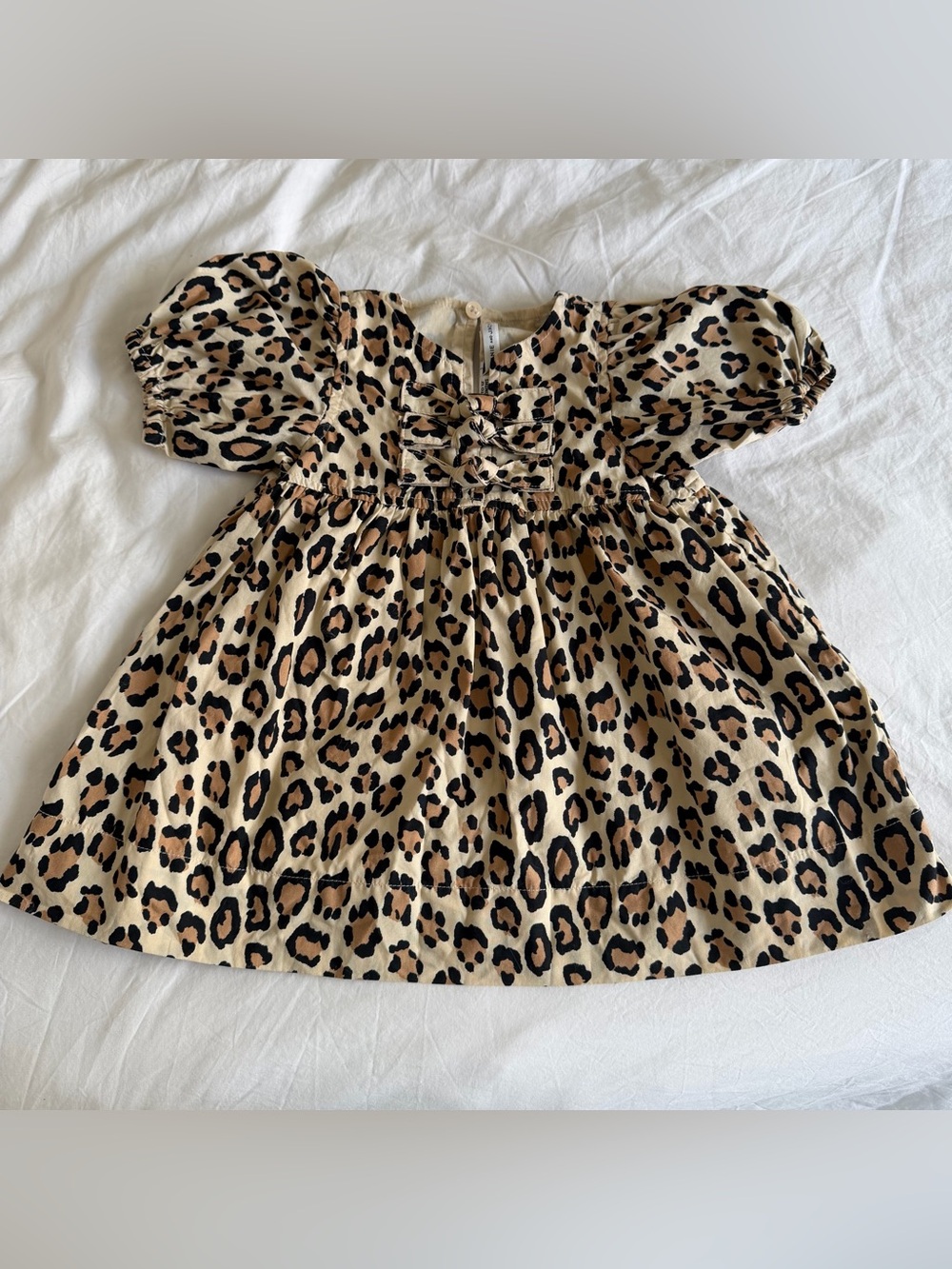 Janie and Jack Leopard Print Dress size 6-12 months
